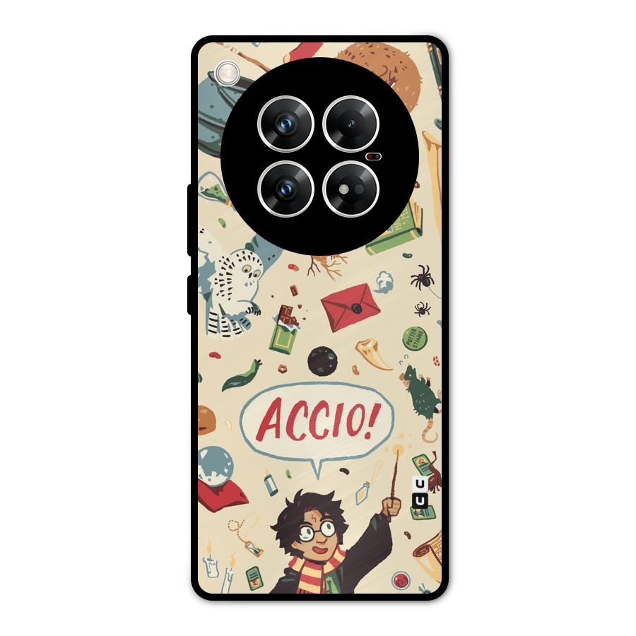 Owl Letter Metal Back Case for Infinix Zero 40 5G