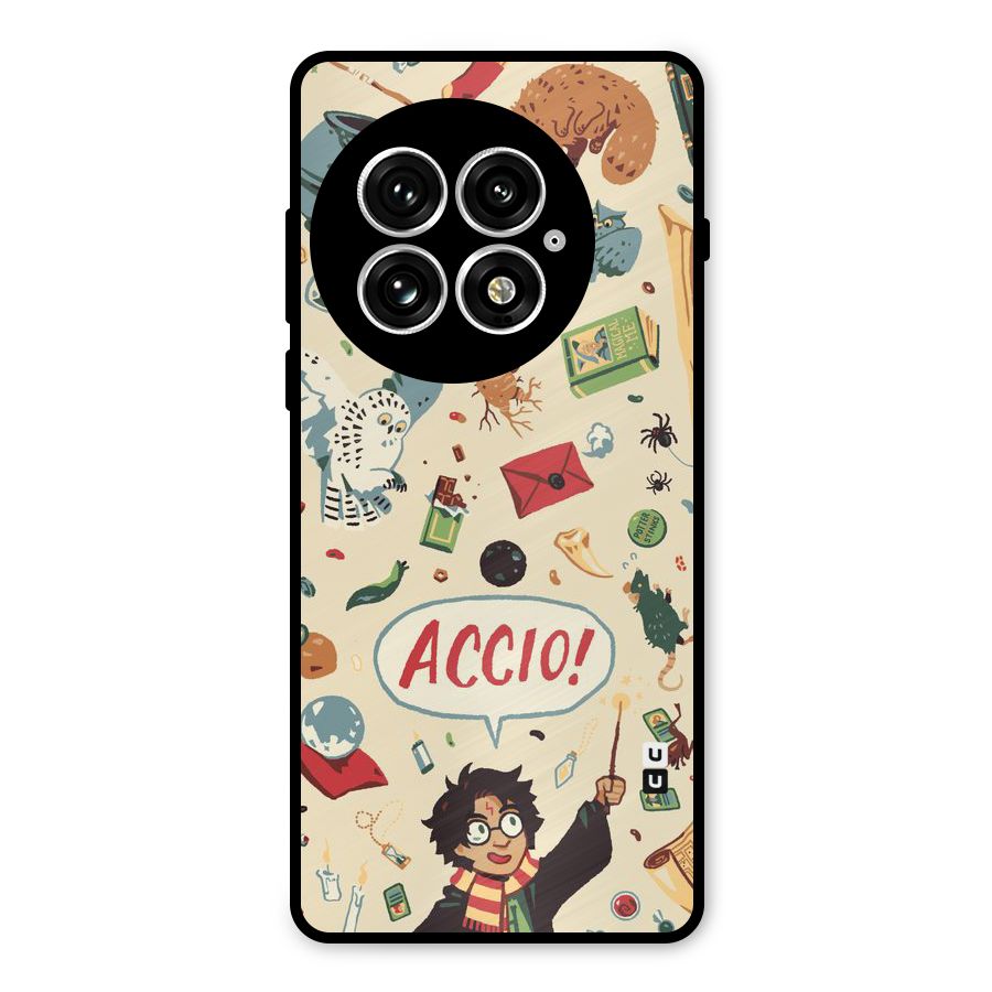 Owl Letter Metal Back Case for OnePlus 13