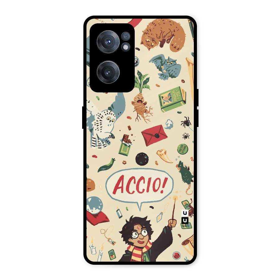 Owl Letter Metal Back Case for OnePlus Nord CE 2 5G