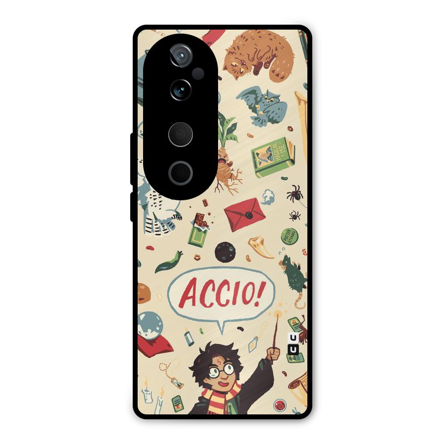 Owl Letter Metal Back Case for Vivo T3 Ultra