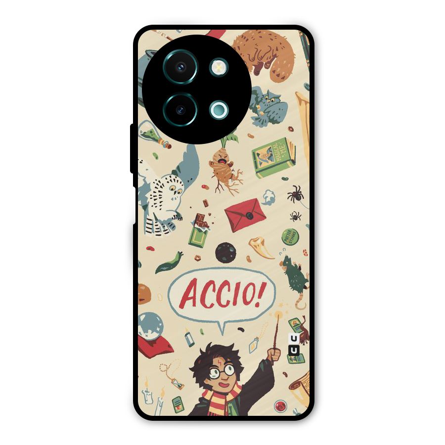 Owl Letter Metal Back Case for Vivo Y58
