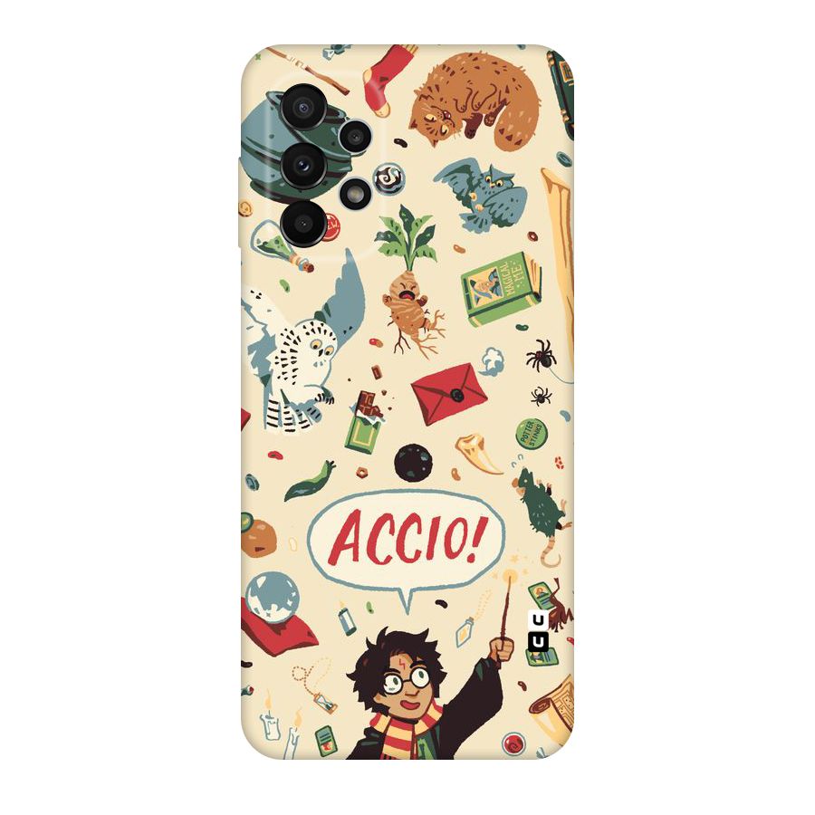 Owl Letter Original Polycarbonate Back Case for Galaxy A23