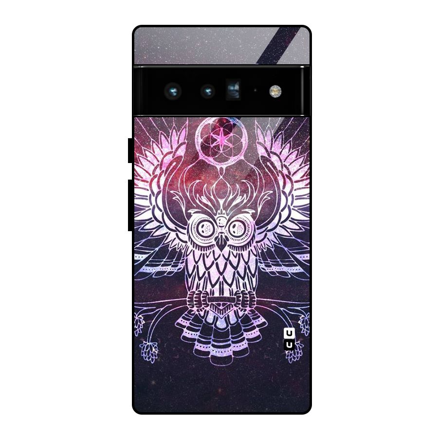 Owl Quirk Swag Glass Back Case for Google Pixel 6 Pro