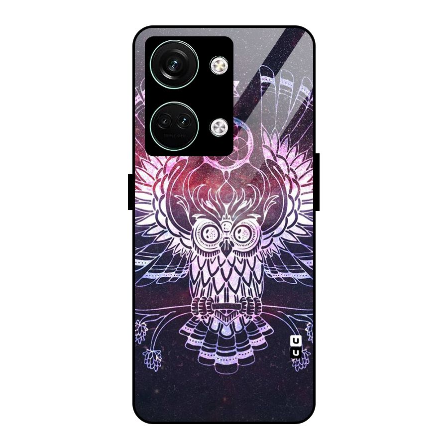 Owl Quirk Swag Glass Back Case for Oneplus Nord 3