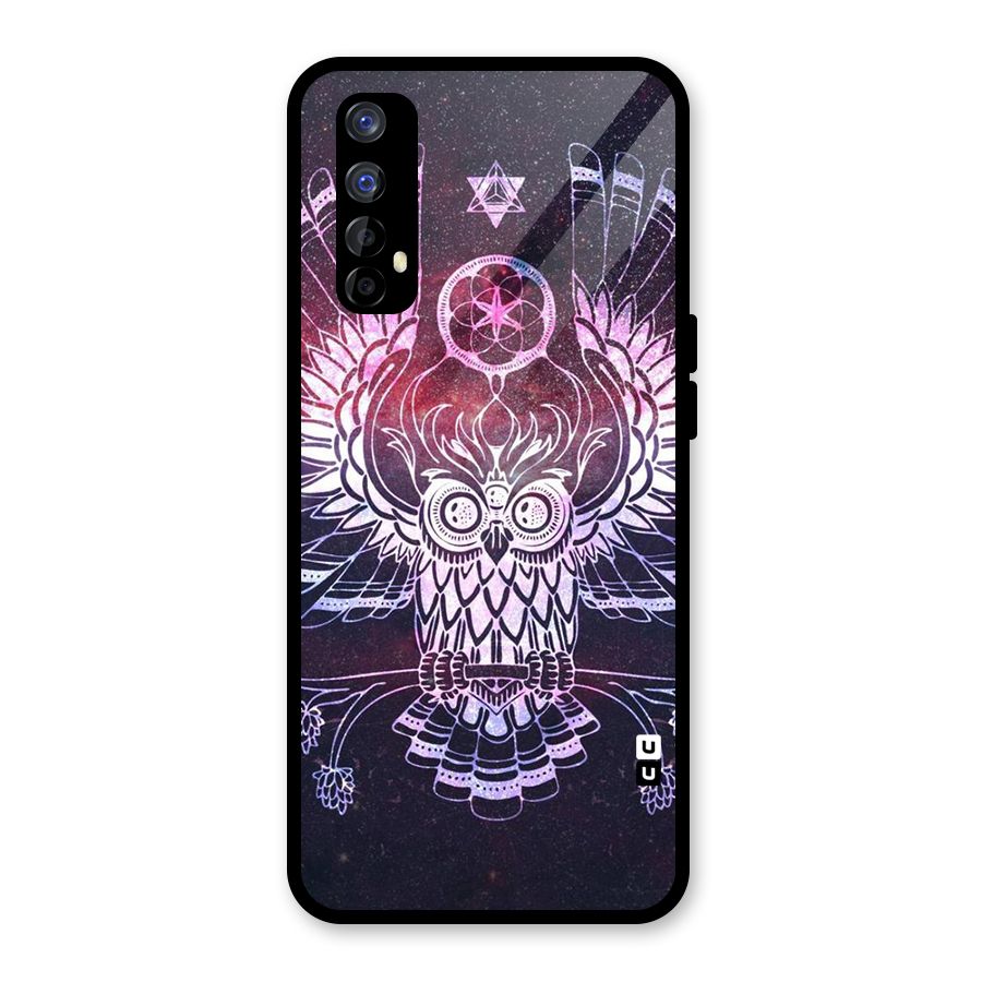Owl Quirk Swag Glass Back Case for Realme 7