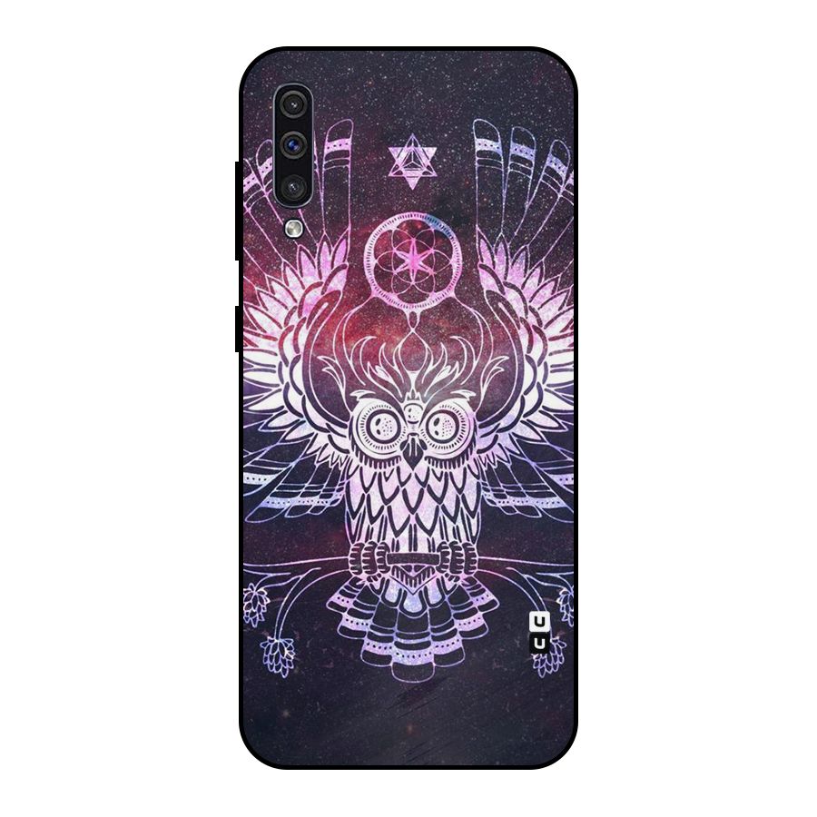 Owl Quirk Swag Metal Back Case for Galaxy A30s