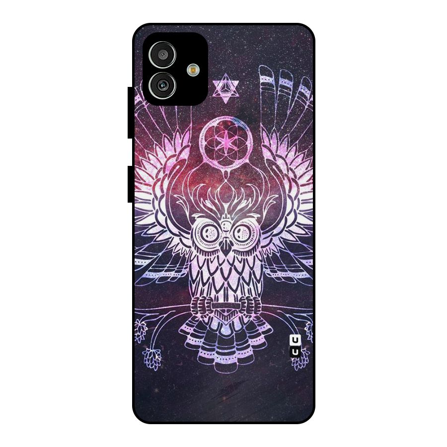 Owl Quirk Swag Metal Back Case for Galaxy M13 5G