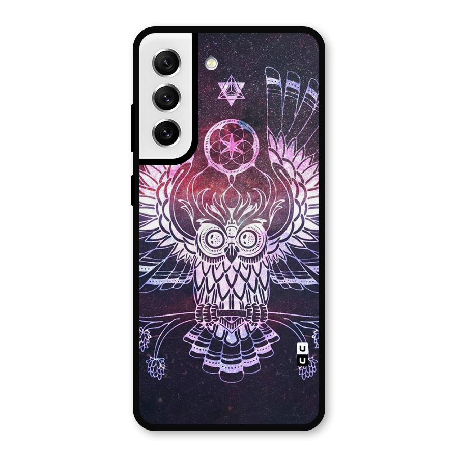 Owl Quirk Swag Metal Back Case for Galaxy S21 FE 5G
