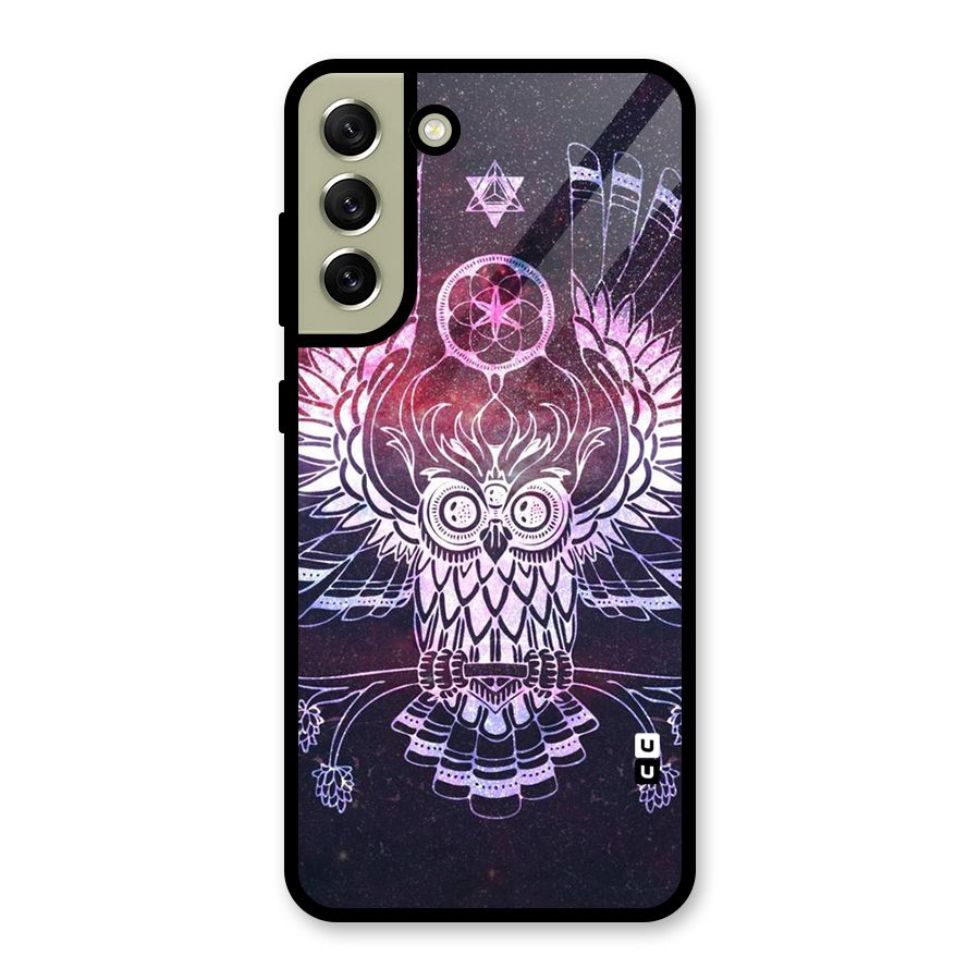 Owl Quirk Swag Metal Back Case for Galaxy S21 FE 5G (2023)