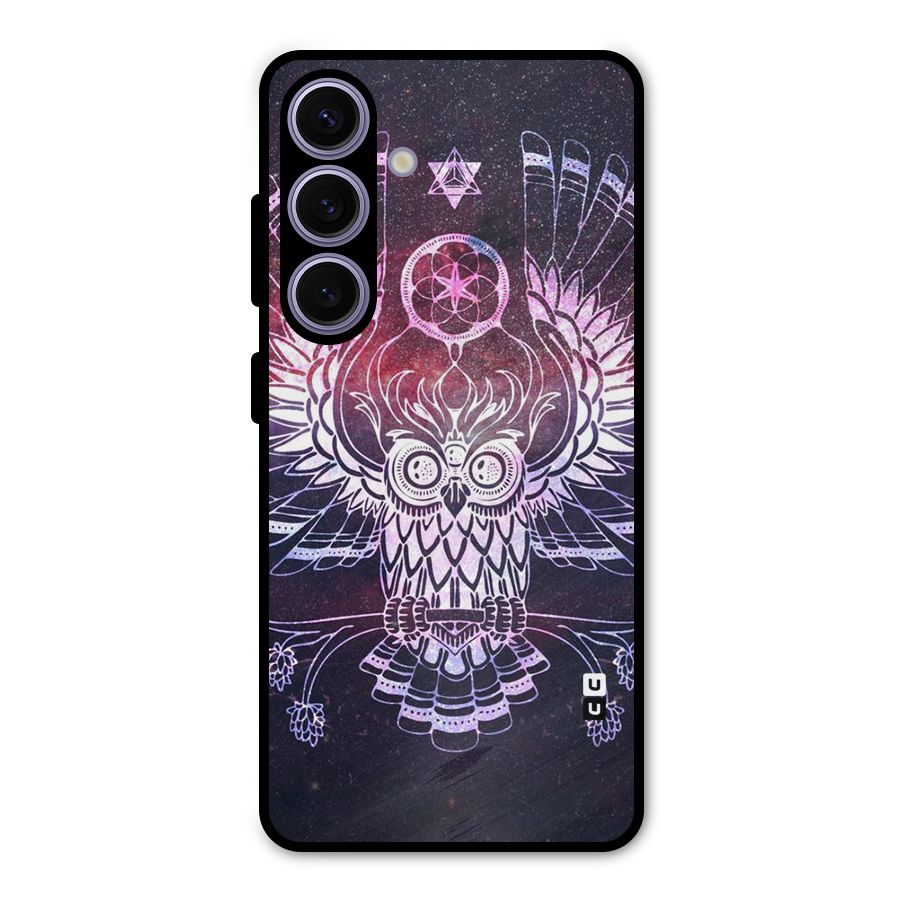 Owl Quirk Swag Metal Back Case for Galaxy S24