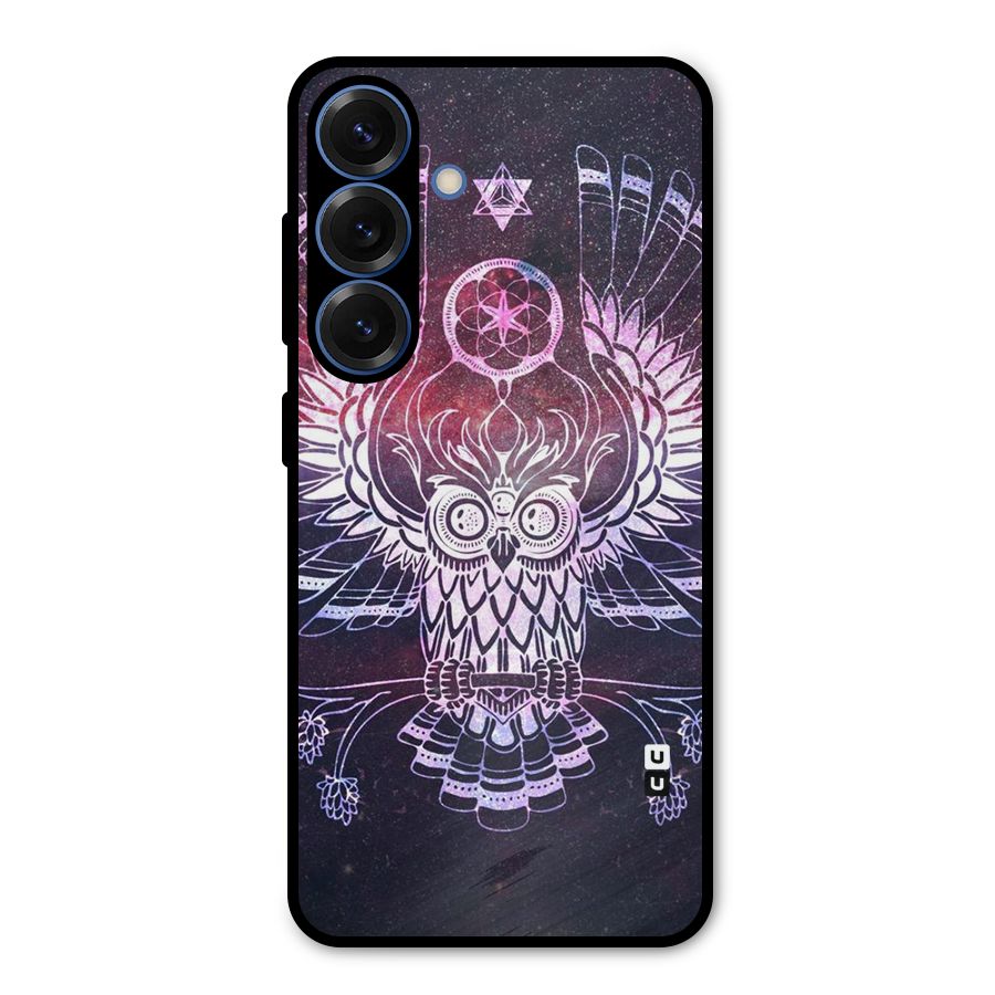 Owl Quirk Swag Metal Back Case for Galaxy S25