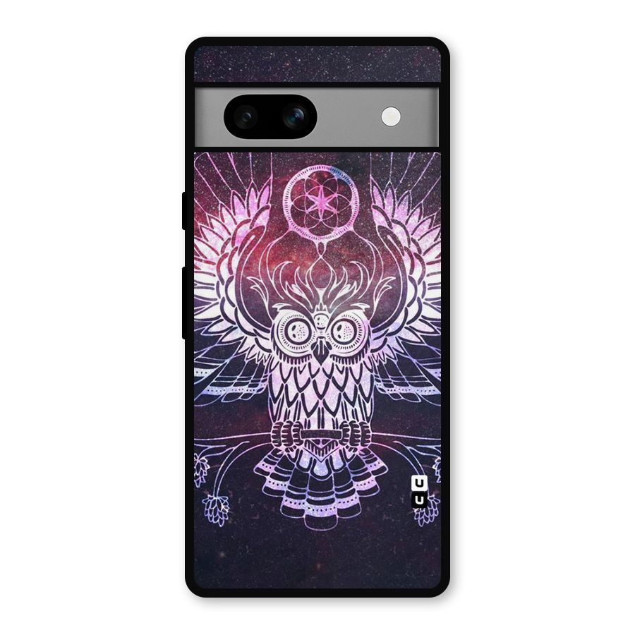 Owl Quirk Swag Metal Back Case for Google Pixel 7a