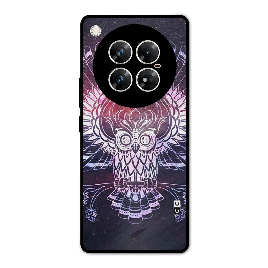 Owl Quirk Swag Metal Back Case for Infinix Zero 40 5G