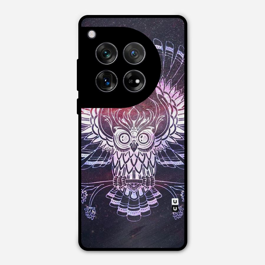 Owl Quirk Swag Metal Back Case for OnePlus 12