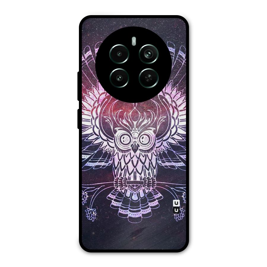 Owl Quirk Swag Metal Back Case for Realme 12 Pro Plus