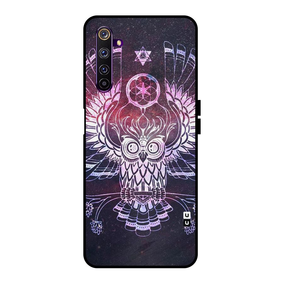 Owl Quirk Swag Metal Back Case for Realme 6 Pro