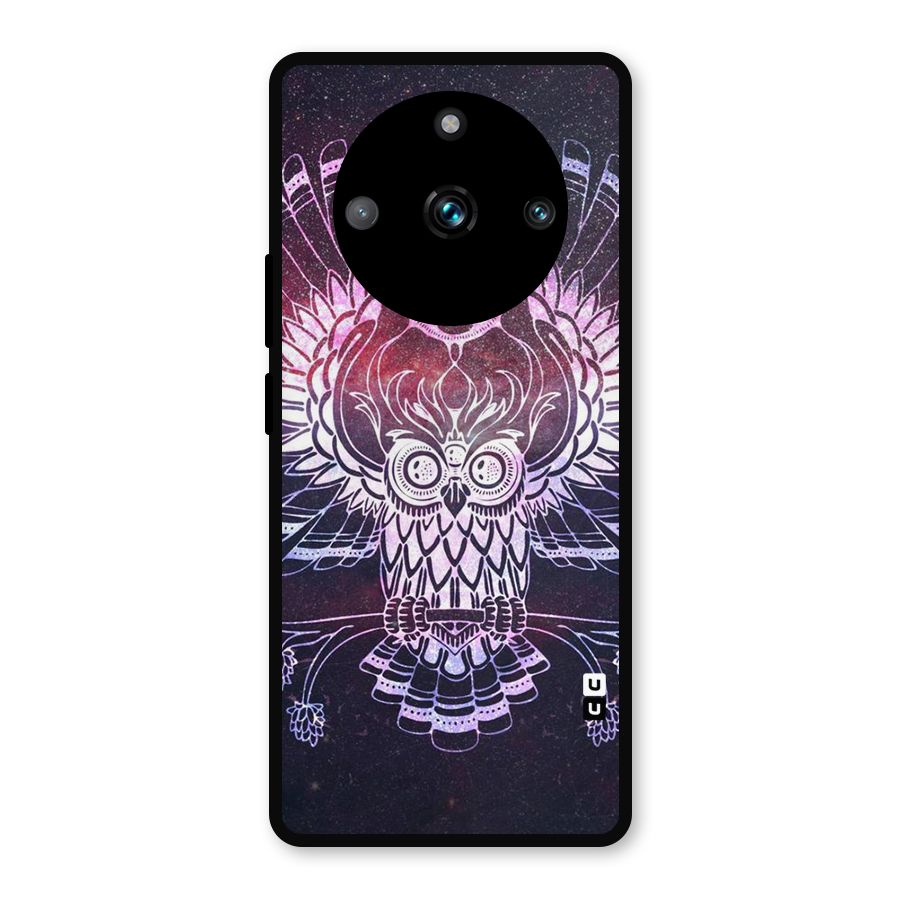 Owl Quirk Swag Metal Back Case for Realme Narzo 60 Pro