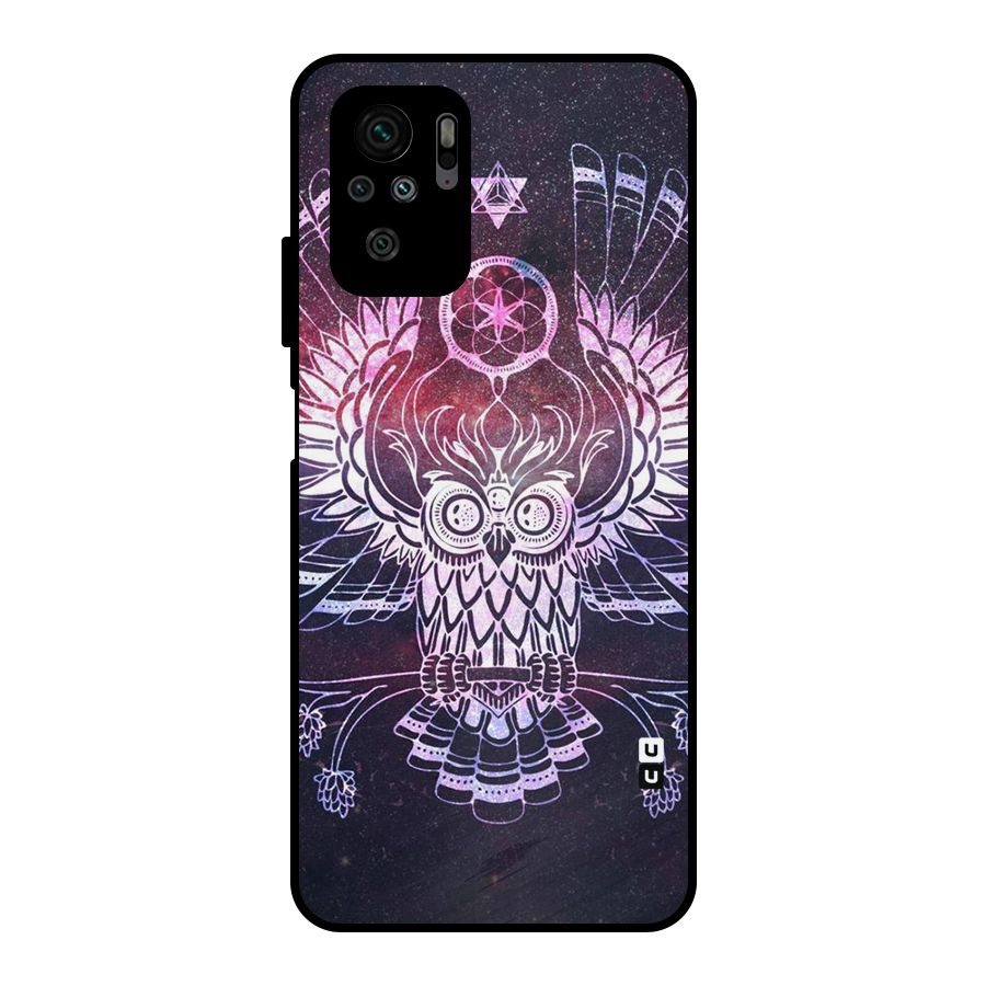 Owl Quirk Swag Metal Back Case for Redmi Note 11 SE