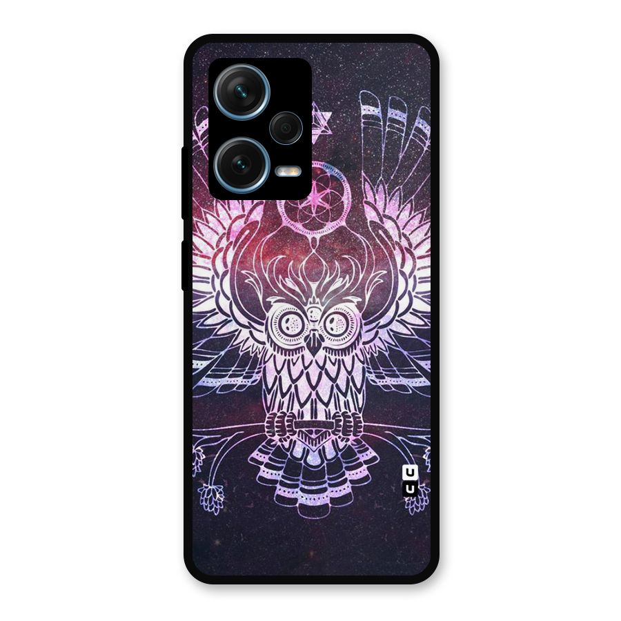 Owl Quirk Swag Metal Back Case for Redmi Note 12 Pro Plus 5G