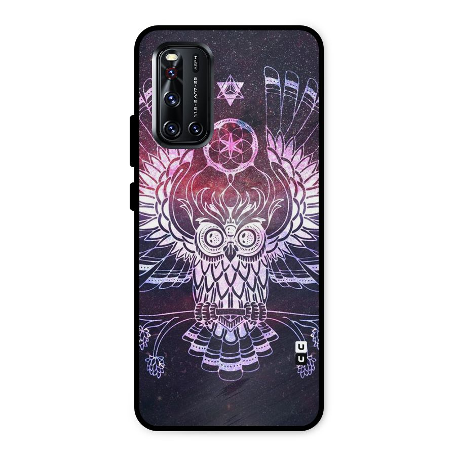 Owl Quirk Swag Metal Back Case for Vivo V19