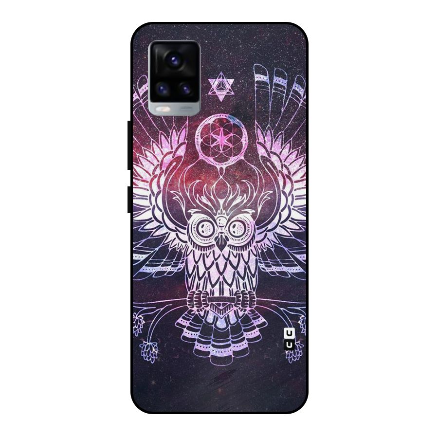 Owl Quirk Swag Metal Back Case for Vivo V20