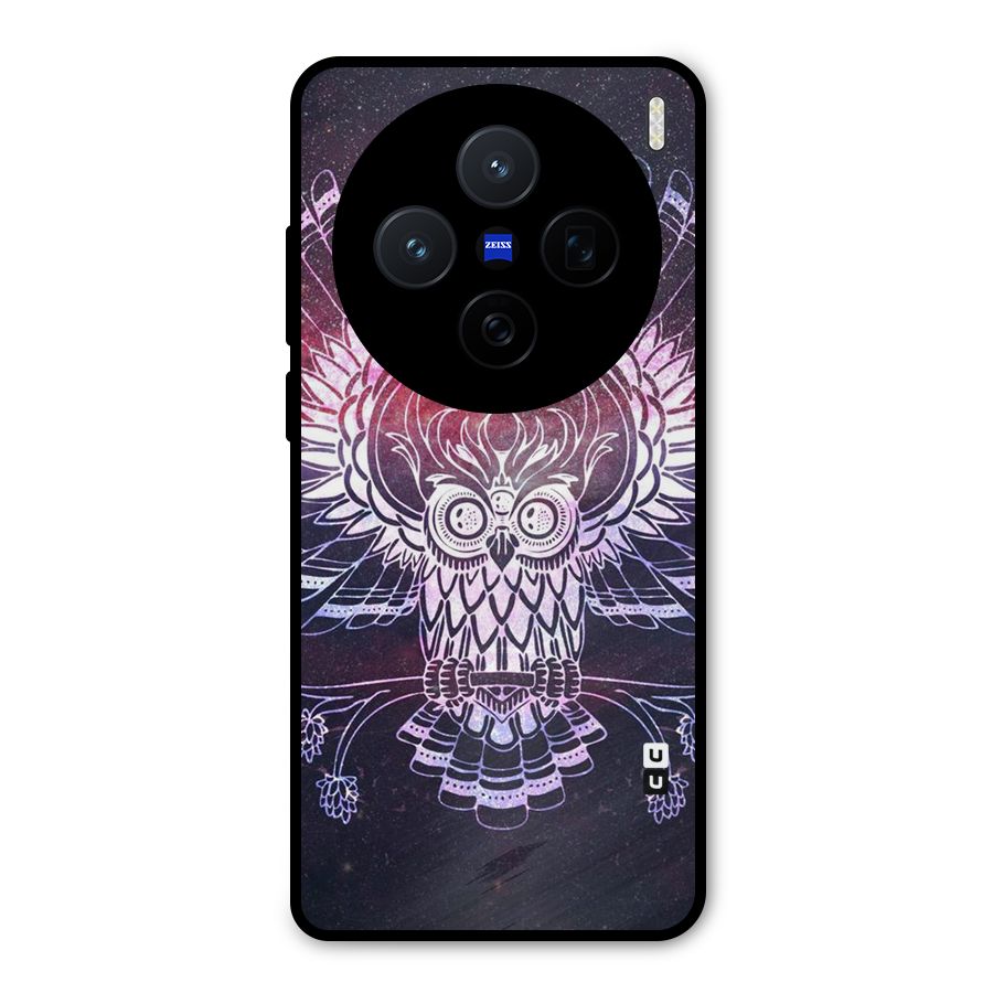 Owl Quirk Swag Metal Back Case for Vivo X200