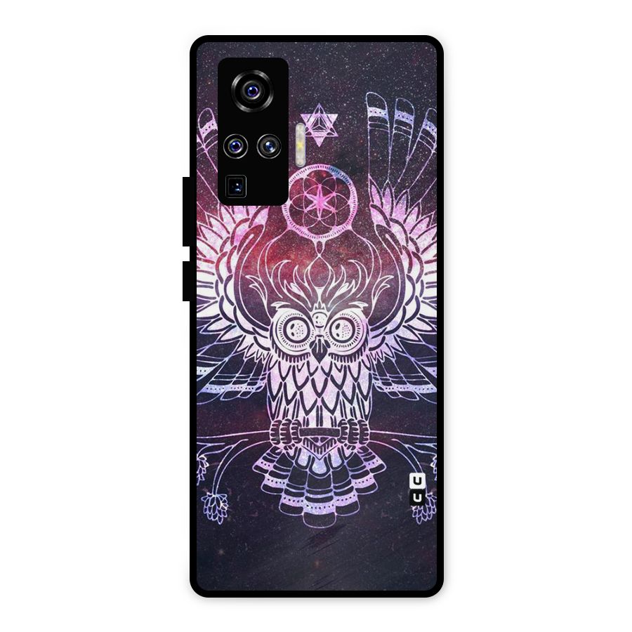 Owl Quirk Swag Metal Back Case for Vivo X50 Pro
