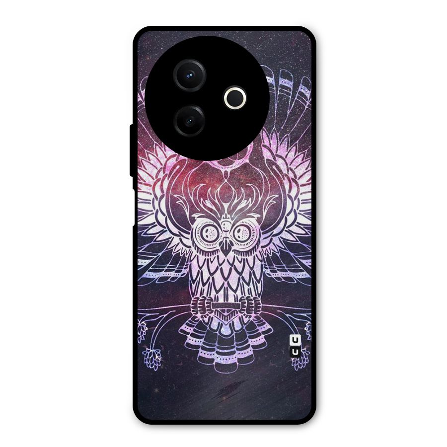 Owl Quirk Swag Metal Back Case for Vivo Y39