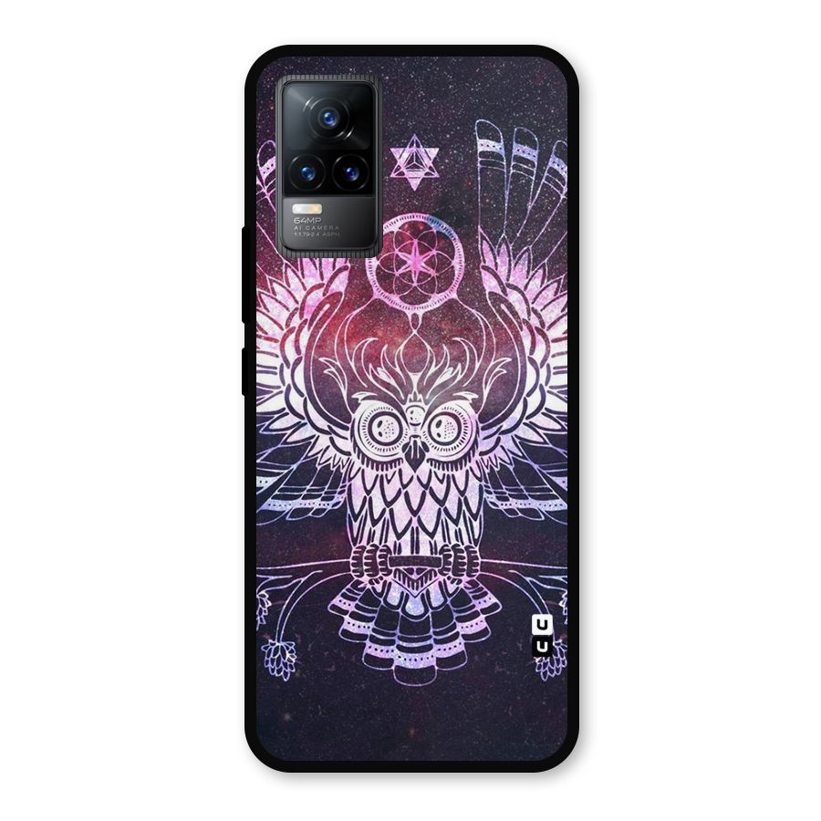 Owl Quirk Swag Metal Back Case for Vivo Y73