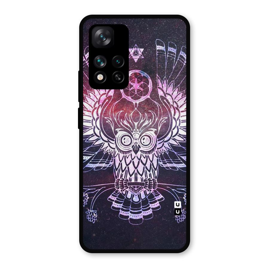 Owl Quirk Swag Metal Back Case for Xiaomi 11i Hypercharge 5G