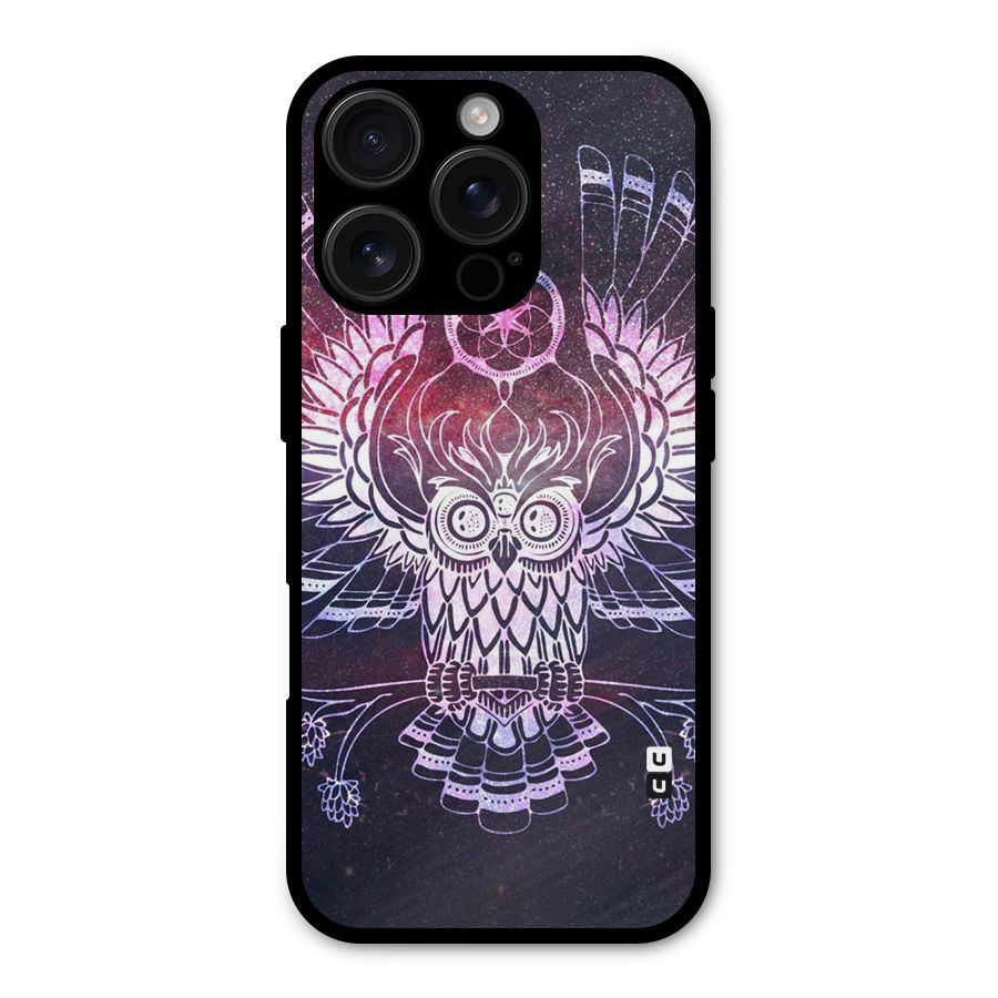 Owl Quirk Swag Metal Back Case for iPhone 16 Pro