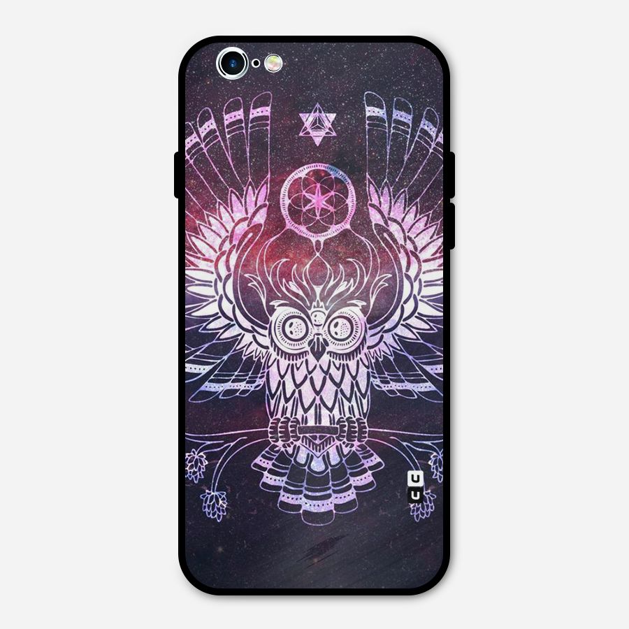Owl Quirk Swag Metal Back Case for iPhone 6 6s