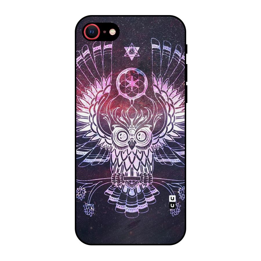 Owl Quirk Swag Metal Back Case for iPhone SE 2022