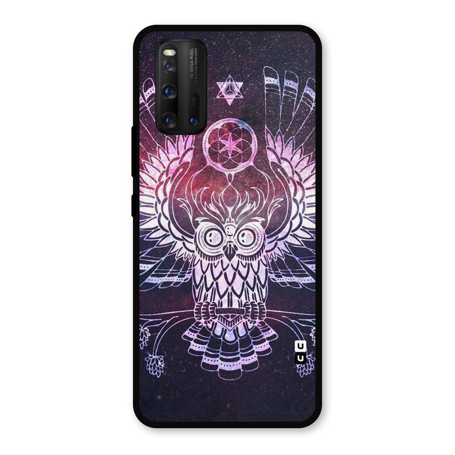 Owl Quirk Swag Metal Back Case for iQOO 3
