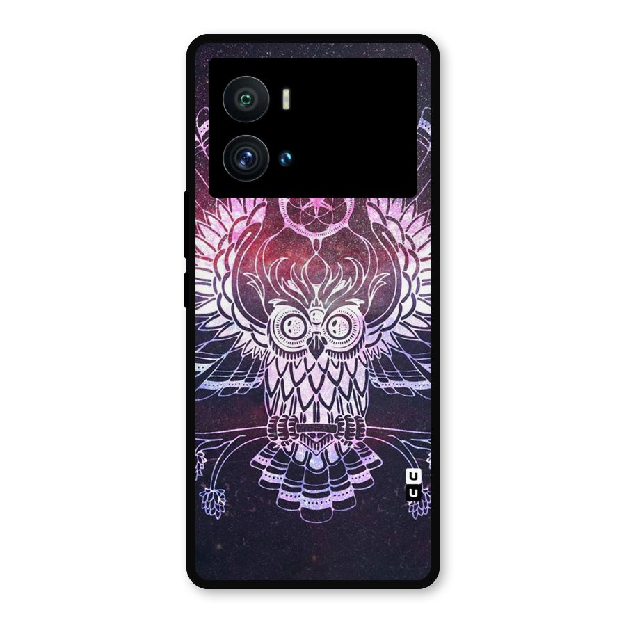 Owl Quirk Swag Metal Back Case for iQOO 9 Pro