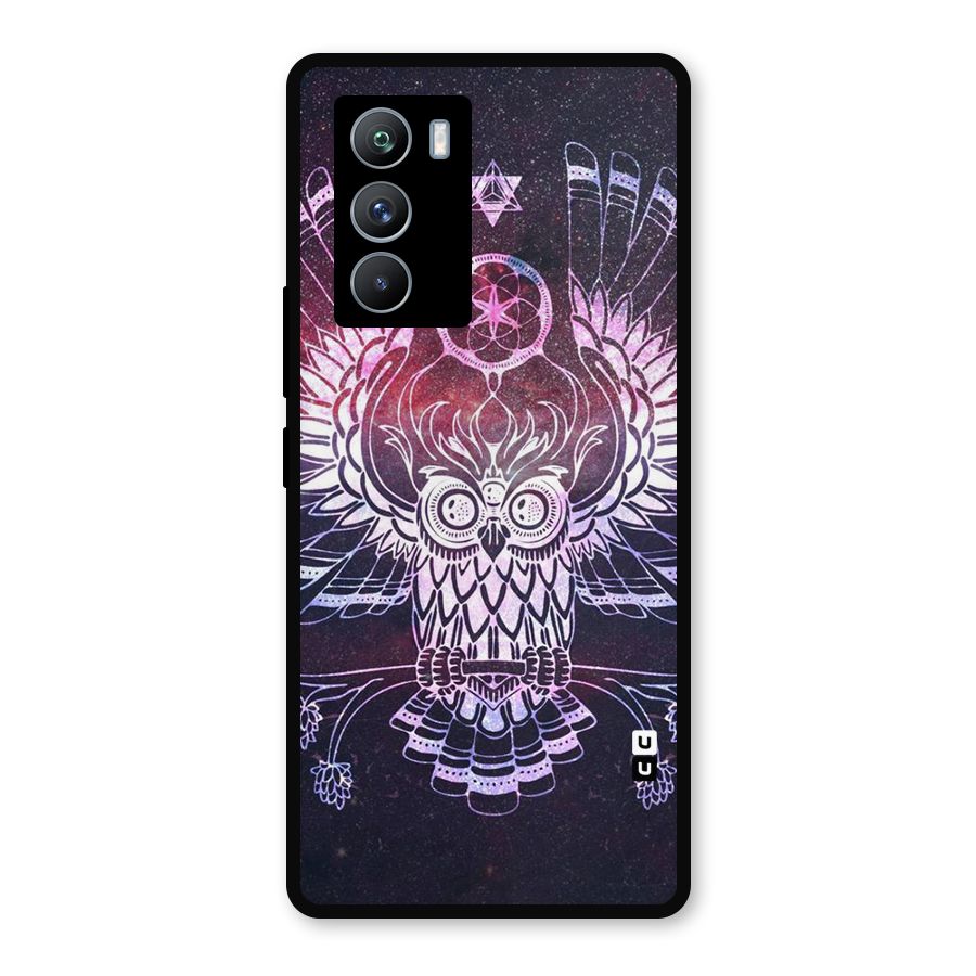Owl Quirk Swag Metal Back Case for iQOO 9 SE