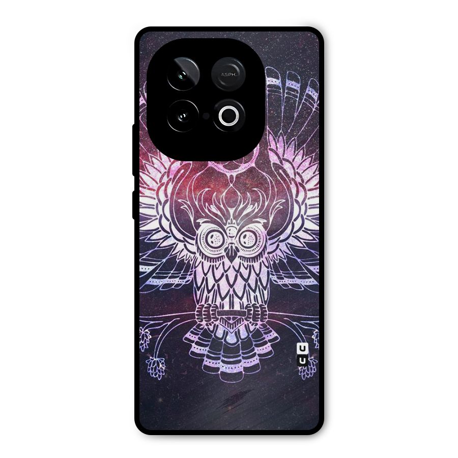 Owl Quirk Swag Metal Back Case for iQOO Neo 10