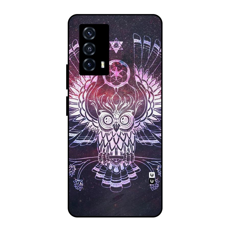 Owl Quirk Swag Metal Back Case for iQOO Z5