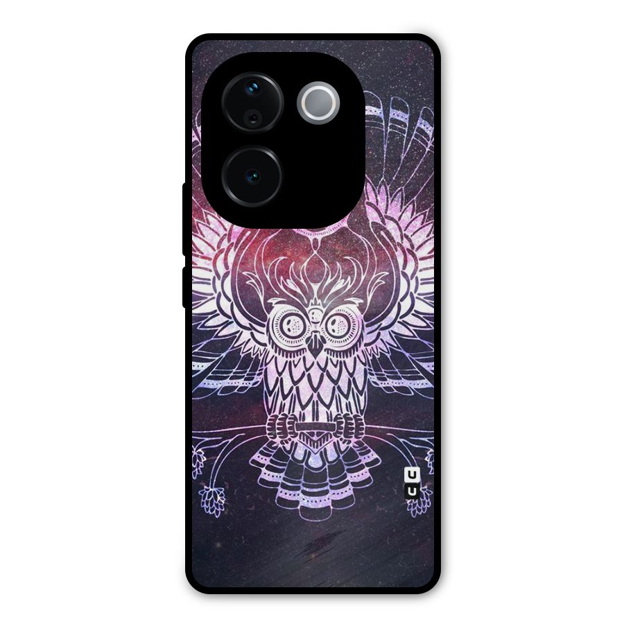 Owl Quirk Swag Metal Back Case for iQOO Z9s Pro