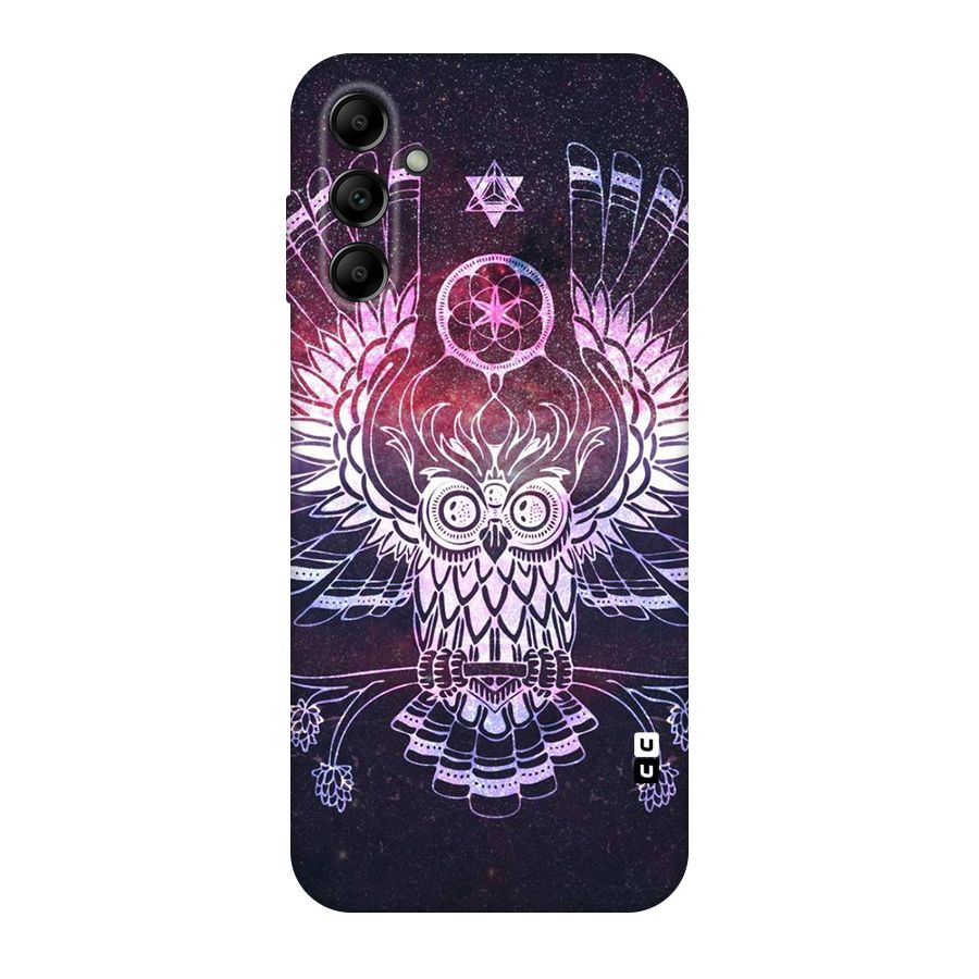 Owl Quirk Swag Original Polycarbonate Back Case for Galaxy A14 5G
