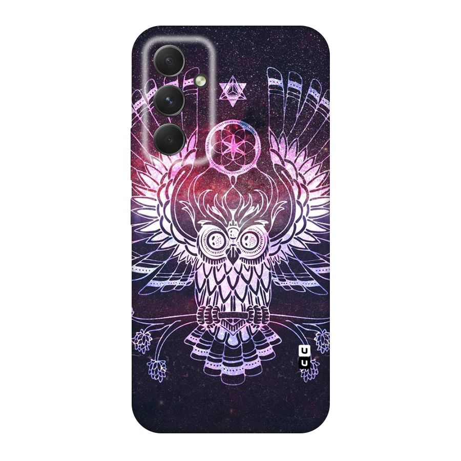 Owl Quirk Swag Original Polycarbonate Back Case for Galaxy A54