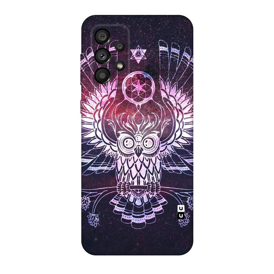 Owl Quirk Swag Original Polycarbonate Back Case for Galaxy A73 5G