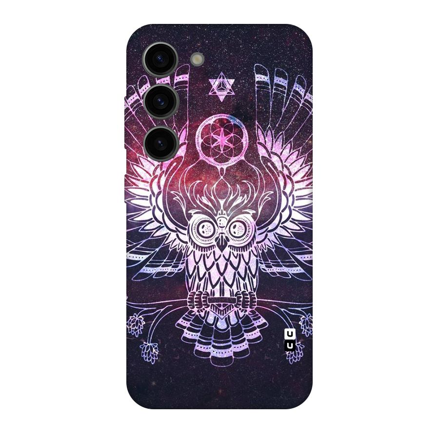 Owl Quirk Swag Original Polycarbonate Back Case for Galaxy S23