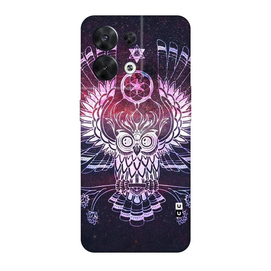 Owl Quirk Swag Original Polycarbonate Back Case for Oppo Reno8 5G