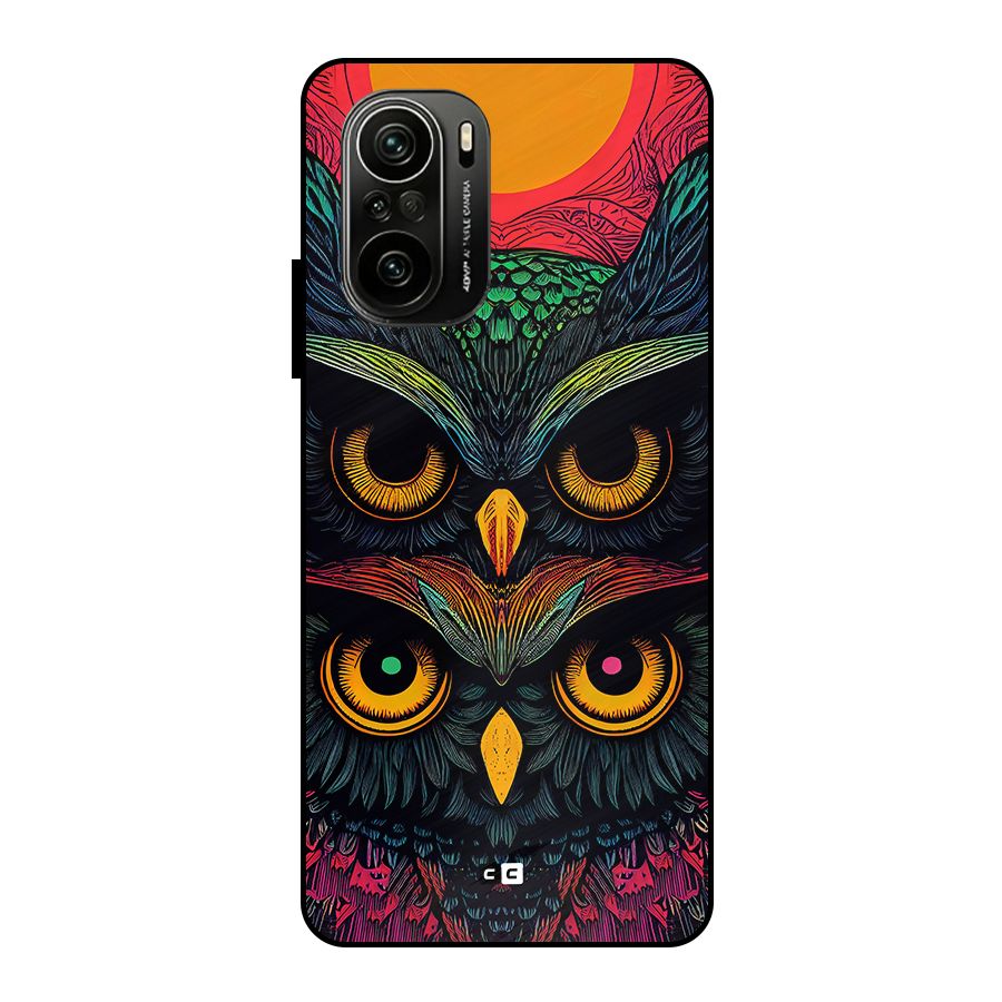 Owl Soul Art Illustration Metal Back Case for Mi 11X Pro