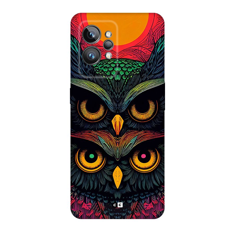 Owl Soul Art Illustration Original Polycarbonate Back Case for Realme GT2 Pro
