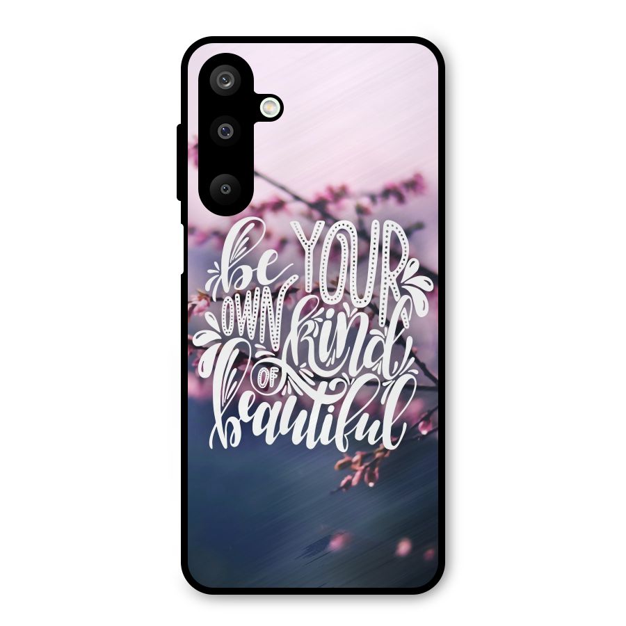 Own Kind of Beautiful Metal Back Case for Galaxy M16