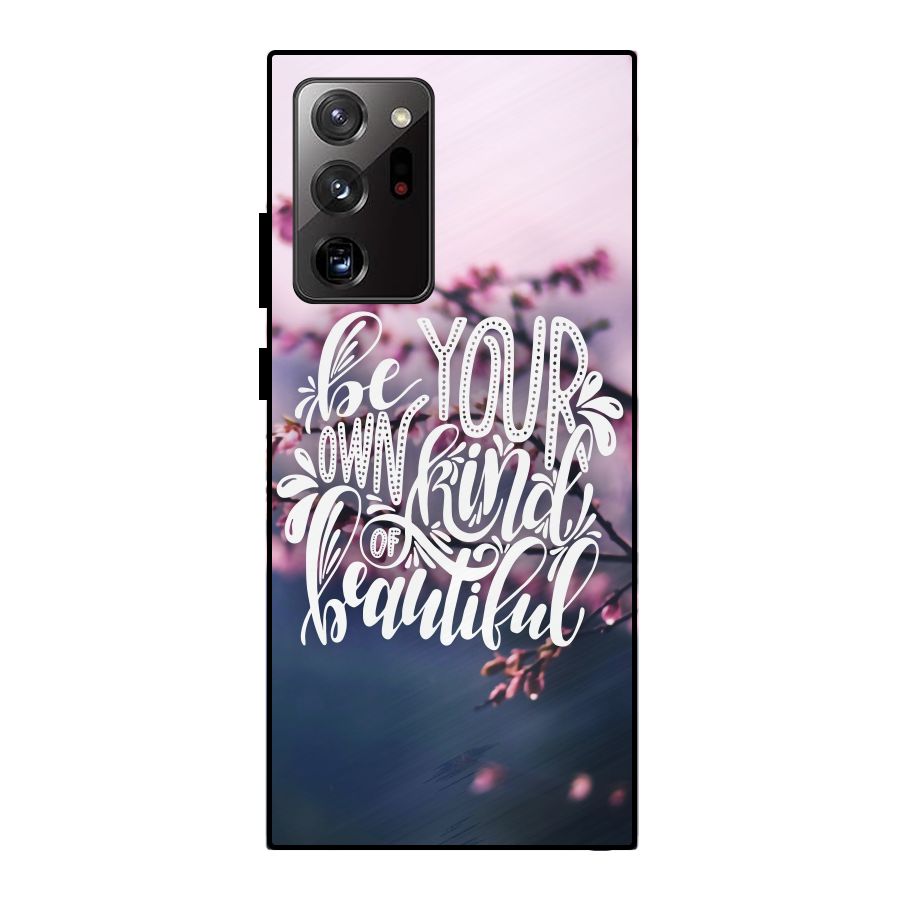 Own Kind of Beautiful Metal Back Case for Galaxy Note 20 Ultra
