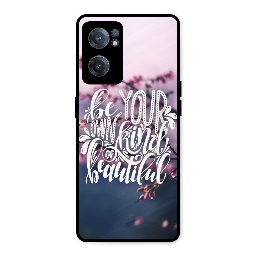 Own Kind of Beautiful Metal Back Case for OnePlus Nord CE 2 5G