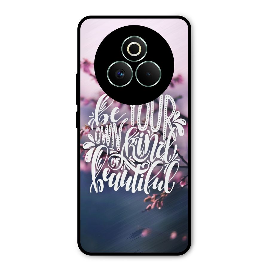 Own Kind of Beautiful Metal Back Case for Realme P3 Pro
